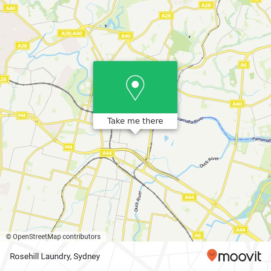 Rosehill Laundry map