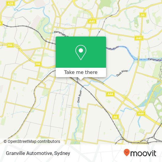 Granville Automotive map