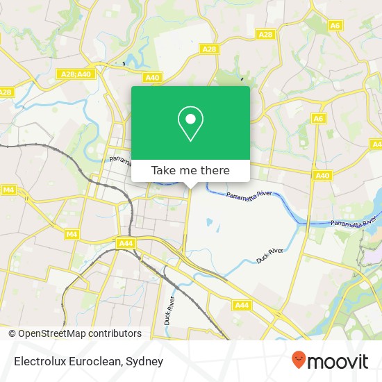 Electrolux Euroclean map