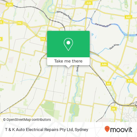Mapa T & K Auto Electrical Repairs Pty Ltd