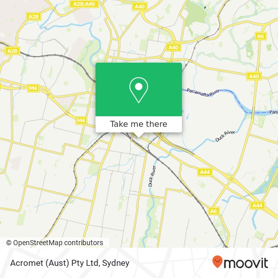 Acromet (Aust) Pty Ltd map