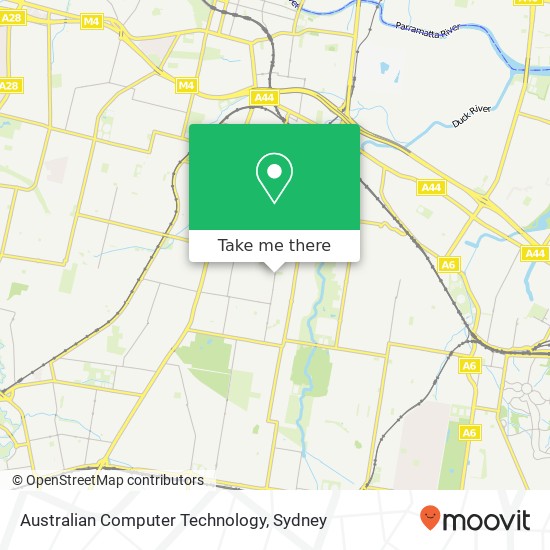 Australian Computer Technology map