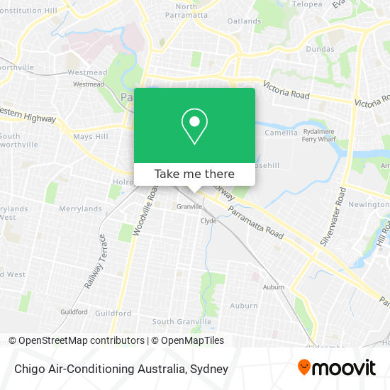 Chigo Air-Conditioning Australia map