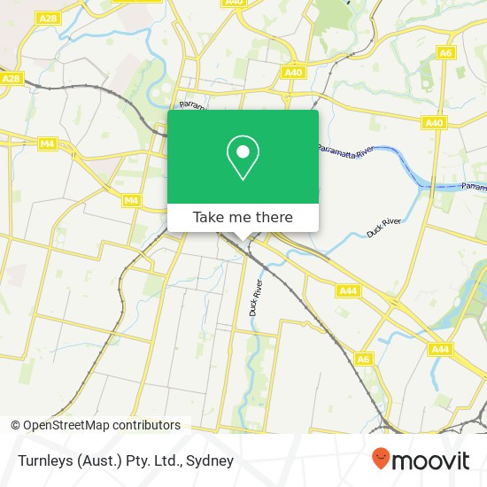 Turnleys (Aust.) Pty. Ltd. map