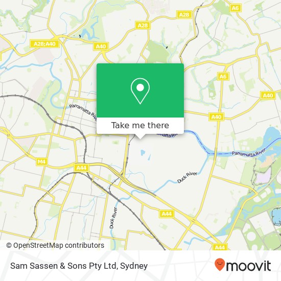 Sam Sassen & Sons Pty Ltd map