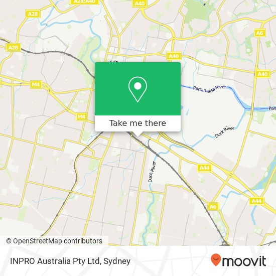 INPRO Australia Pty Ltd map