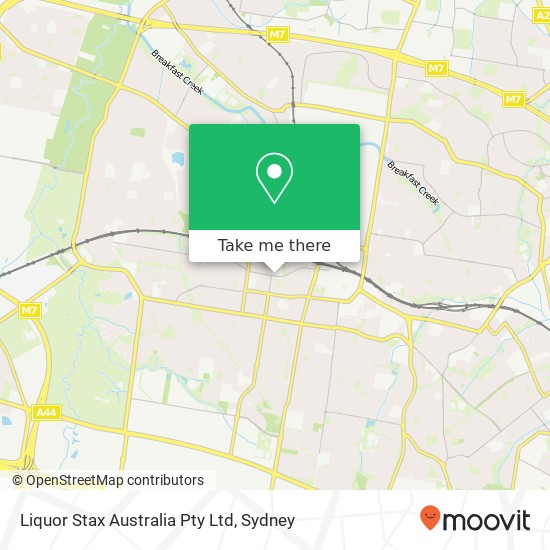 Liquor Stax Australia Pty Ltd map