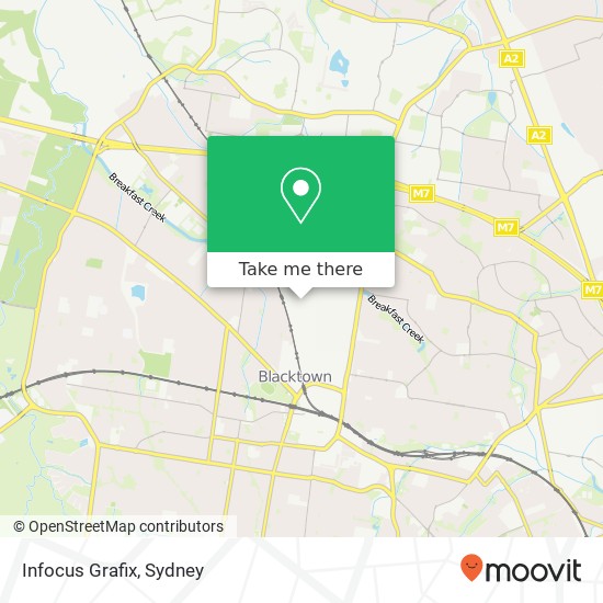 Infocus Grafix map