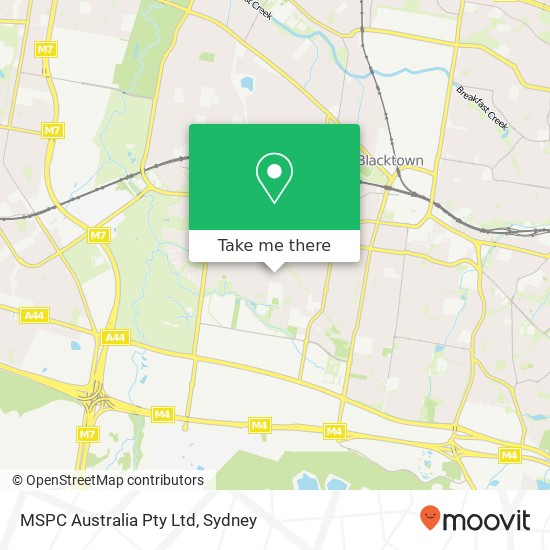 Mapa MSPC Australia Pty Ltd