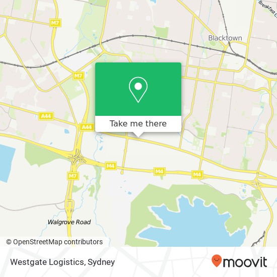 Westgate Logistics map