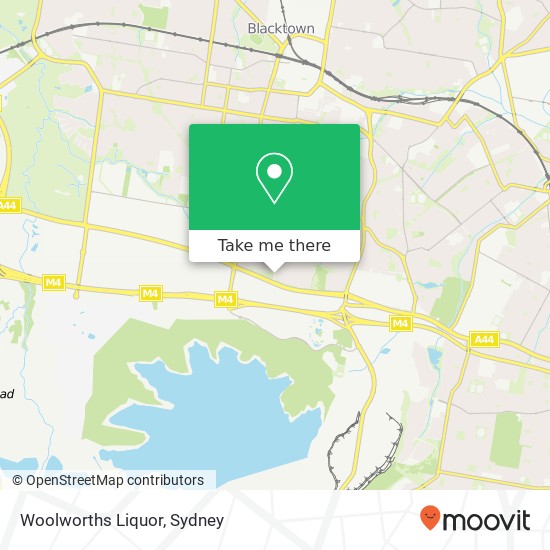 Woolworths Liquor map