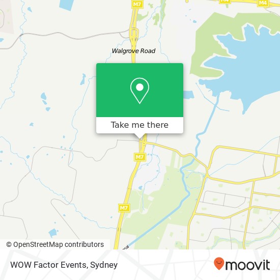 WOW Factor Events map