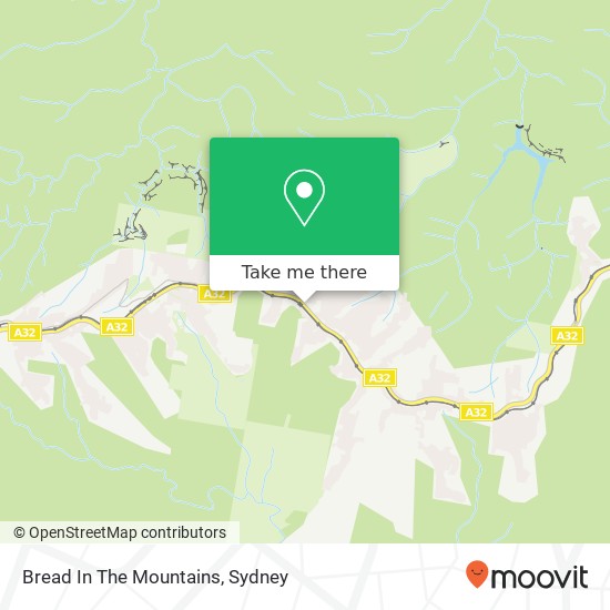 Bread In The Mountains map