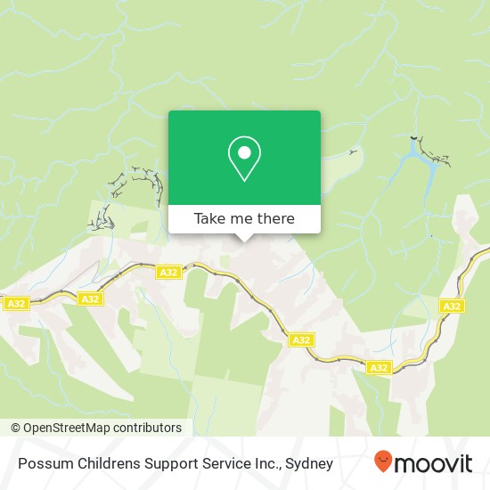 Possum Childrens Support Service Inc. map