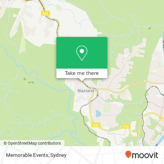 Memorable Events map