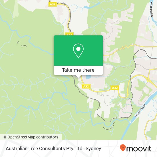 Australian Tree Consultants Pty. Ltd. map