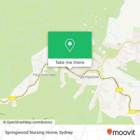 Springwood Nursing Home map