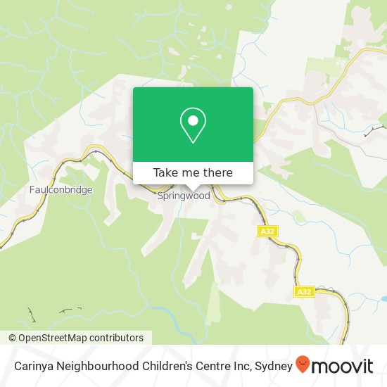 Carinya Neighbourhood Children's Centre Inc map