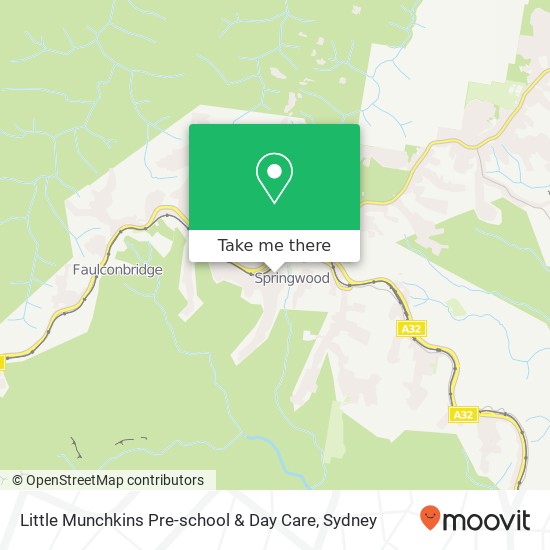 Mapa Little Munchkins Pre-school & Day Care