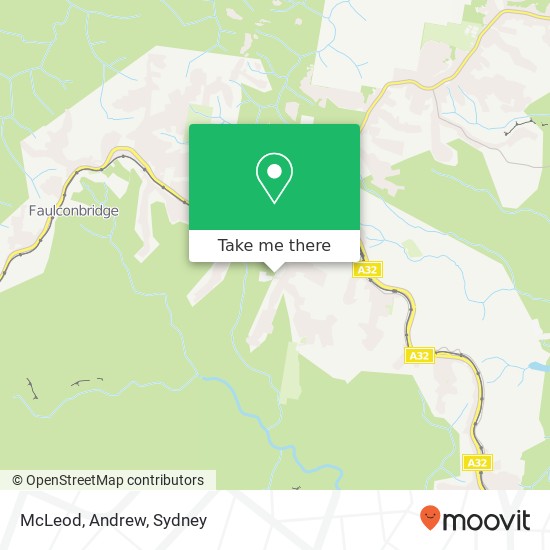 McLeod, Andrew map