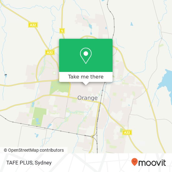 TAFE PLUS map