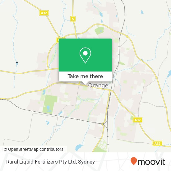 Rural Liquid Fertilizers Pty Ltd map