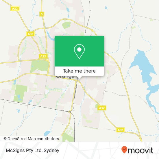 McSigns Pty Ltd map