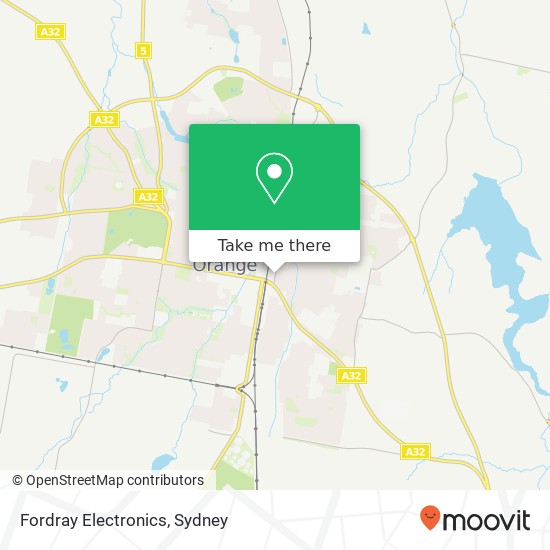Fordray Electronics map