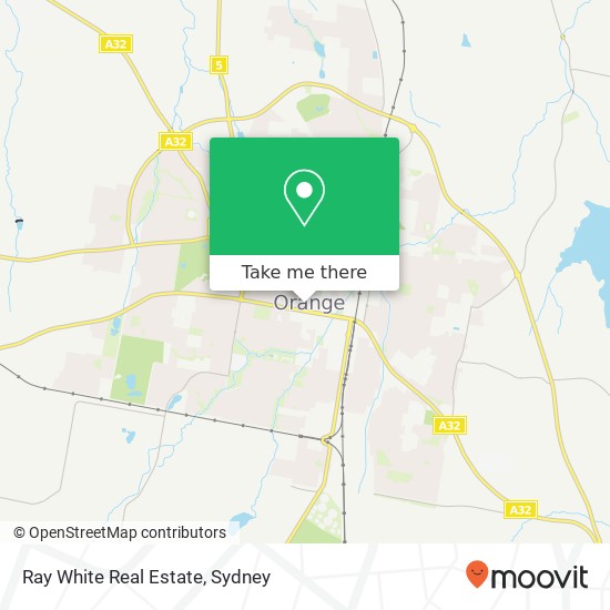 Ray White Real Estate map