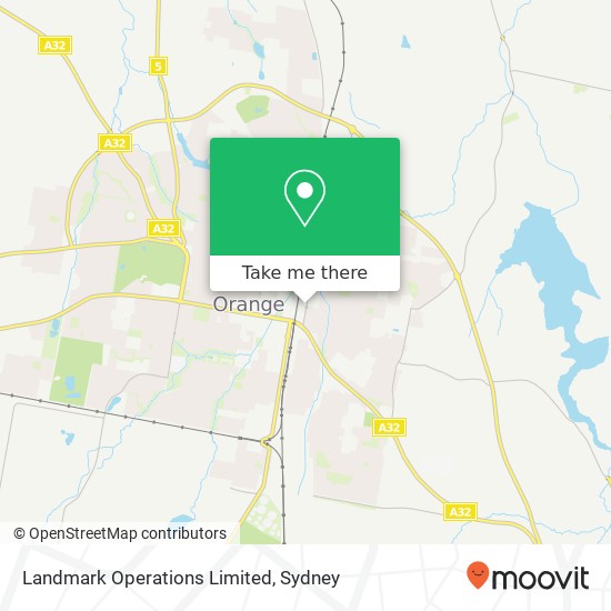 Landmark Operations Limited map