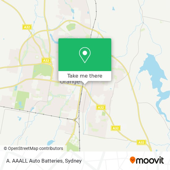 A. AAALL Auto Batteries map