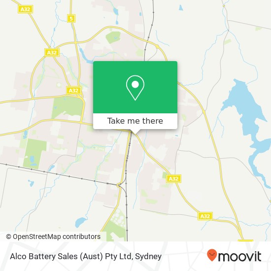 Alco Battery Sales (Aust) Pty Ltd map