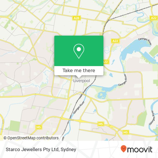 Starco Jewellers Pty Ltd map