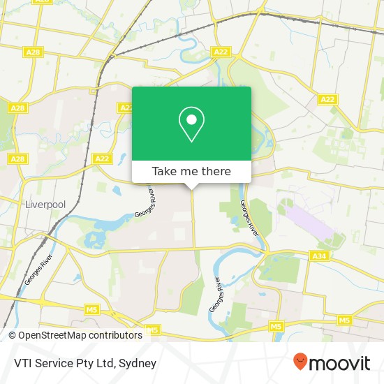 VTI Service Pty Ltd map