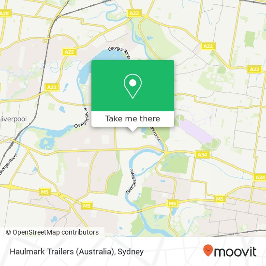 Haulmark Trailers (Australia) map