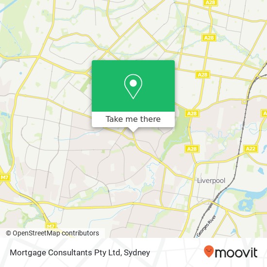 Mortgage Consultants Pty Ltd map