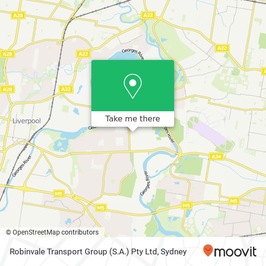 Robinvale Transport Group (S.A.) Pty Ltd map