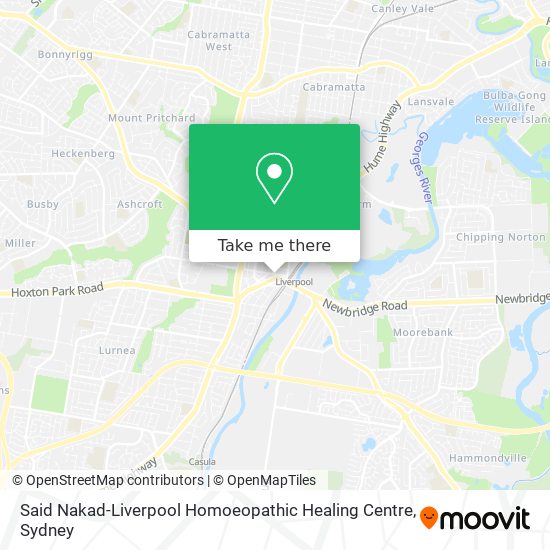 Said Nakad-Liverpool Homoeopathic Healing Centre map