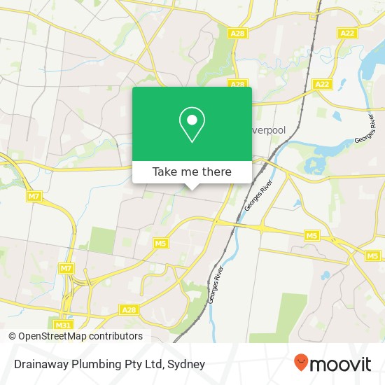 Mapa Drainaway Plumbing Pty Ltd