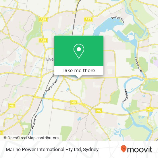 Mapa Marine Power International Pty Ltd