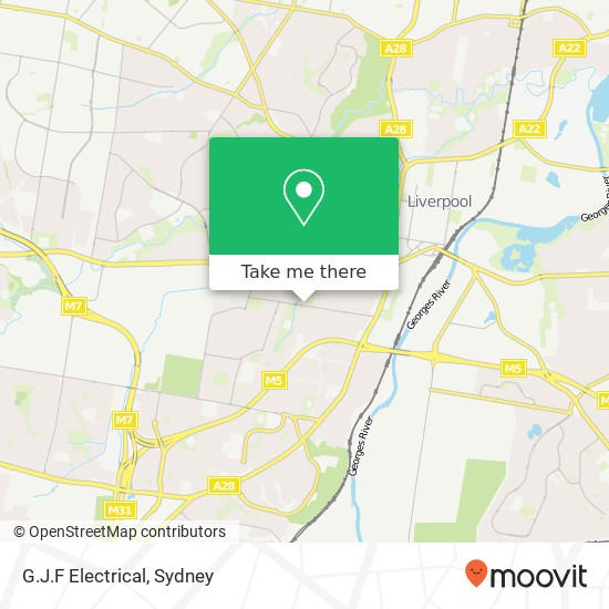 G.J.F Electrical map