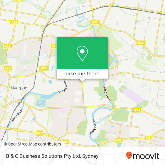 B & C Business Solutions Pty Ltd map