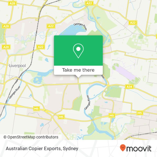 Mapa Australian Copier Exports