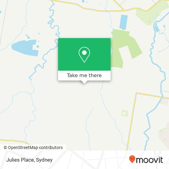 Julies Place map