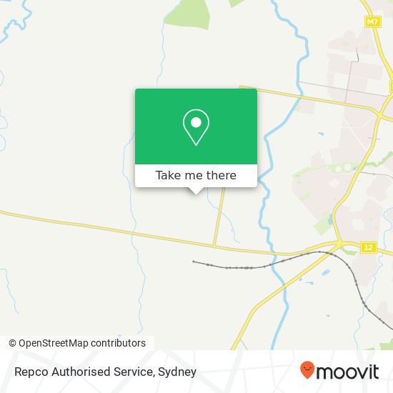 Repco Authorised Service map