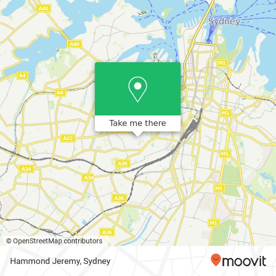Hammond Jeremy map