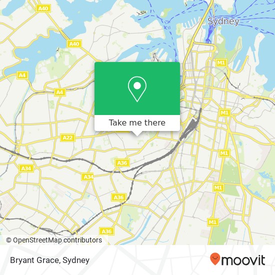 Bryant Grace map