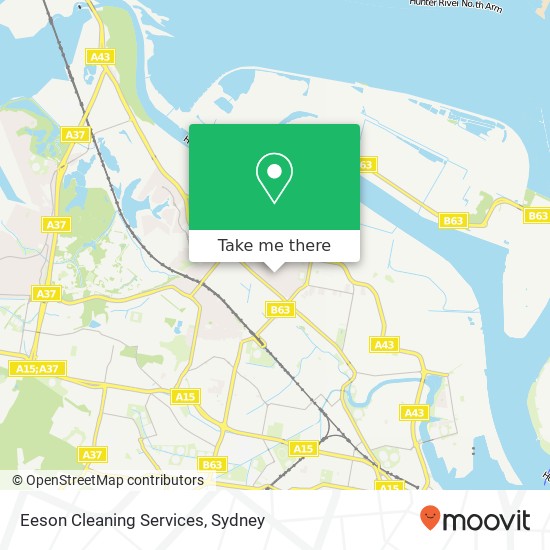 Mapa Eeson Cleaning Services