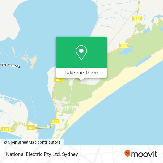 National Electric Pty Ltd map