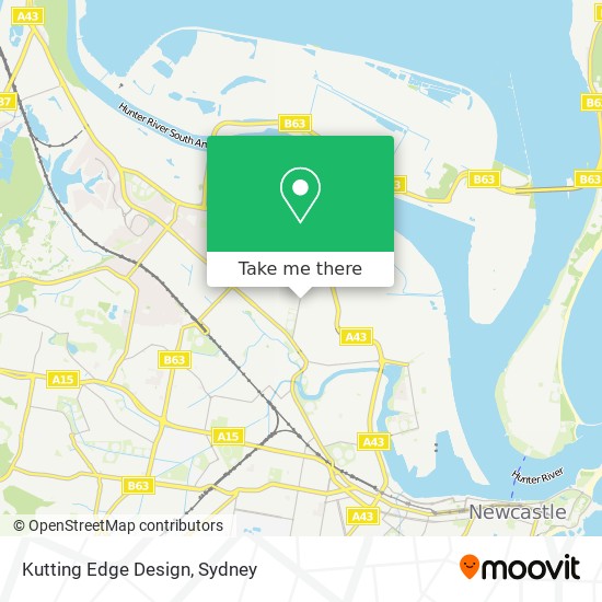 Kutting Edge Design map